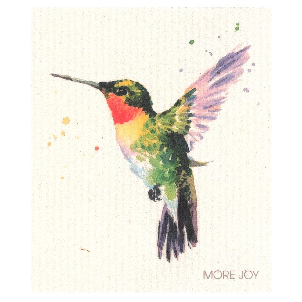 Hummingbird Swedish Dishcloth | multi-color Swedish Dishcloths SWEETGUM TEXTILES CO., LLC 