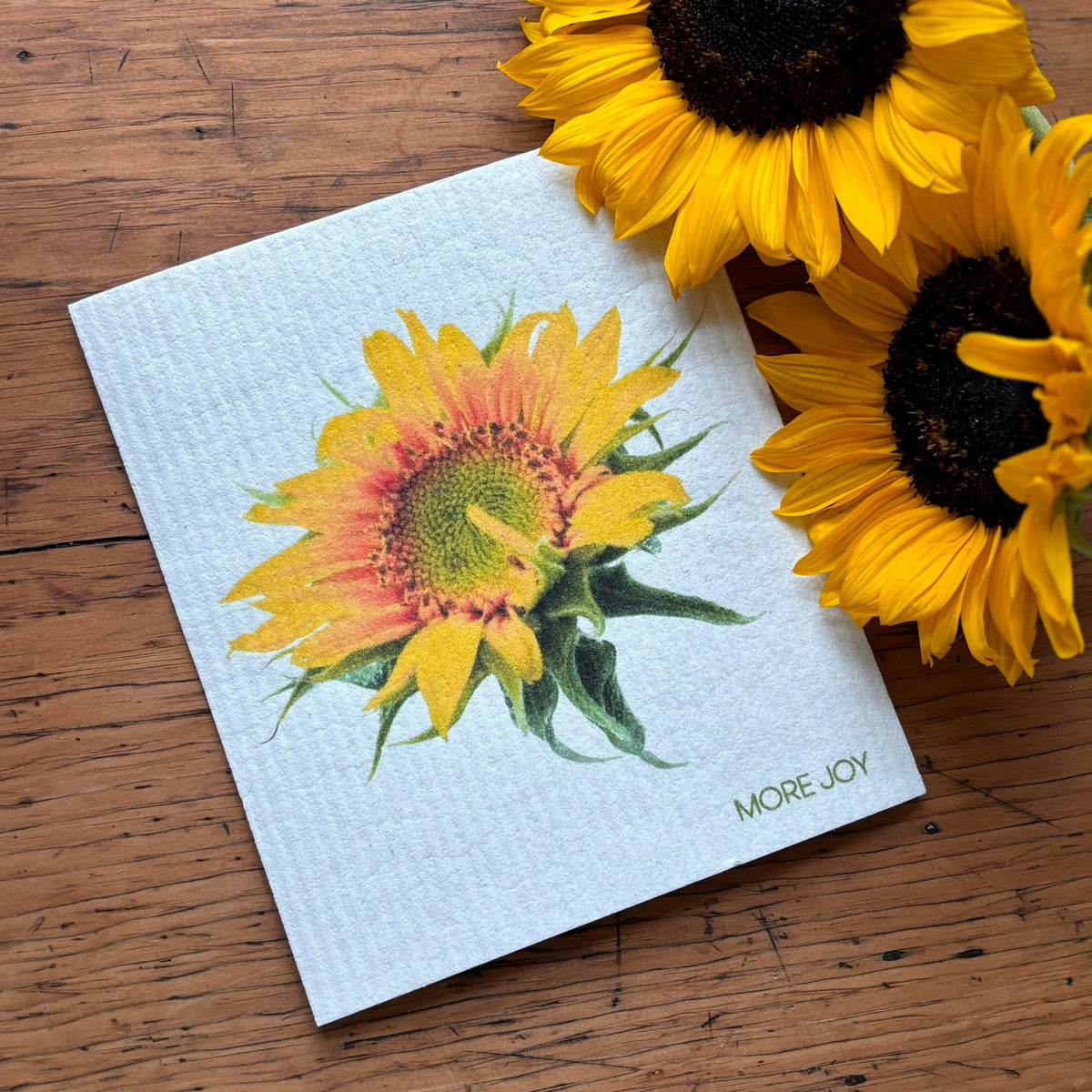 Sunflower Swedish Dishcloth Swedish Dishcloths SWEETGUM TEXTILES CO., LLC 