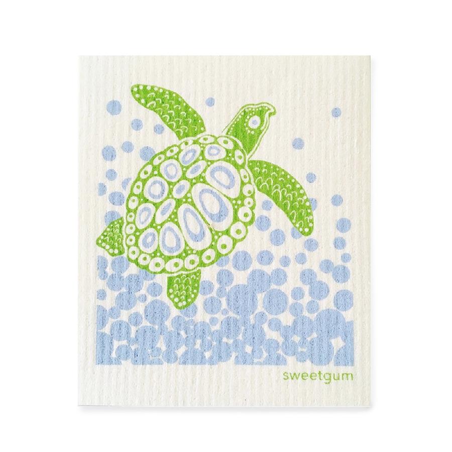 Bundle of 3 Swedish Dishcloths | Sea turtle/ Crab/ Octopus Swedish Dishcloths sweetgum textiles company, LLC 