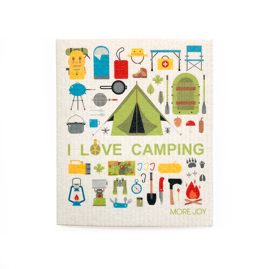 Camping Swedish Dishcloth Swedish Dishcloths SWEETGUM TEXTILES CO., LLC 