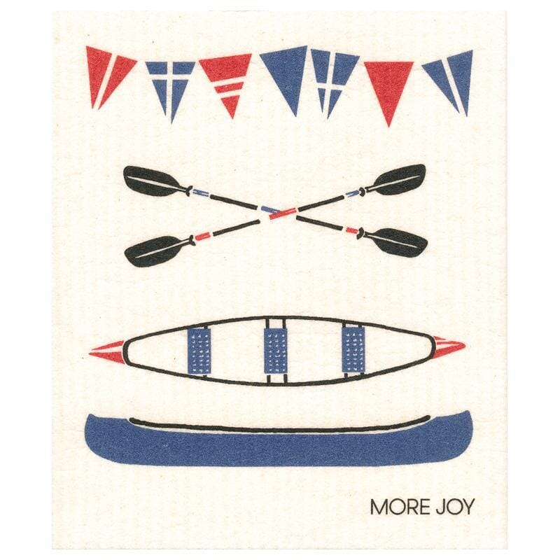 Canoe Swedish Dishcloth Swedish Dishcloths SWEETGUM TEXTILES CO., LLC 