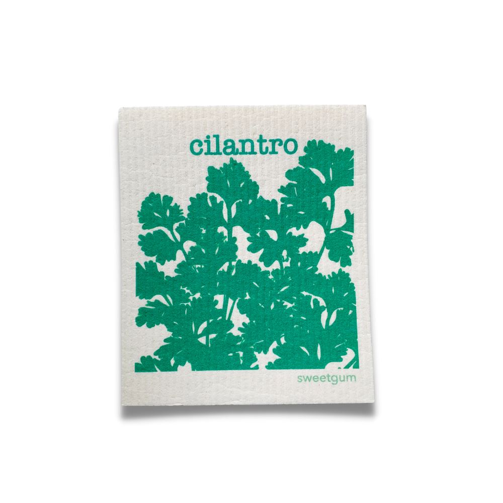 Cilantro Swedish Dishcloth | Sweetgum Home Swedish Dishcloths sweetgum textiles company, LLC 