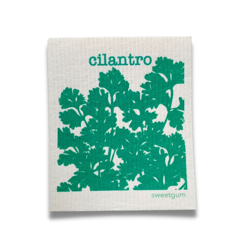 Cilantro Swedish Dishcloth | Sweetgum Home Swedish Dishcloths sweetgum textiles company, LLC 