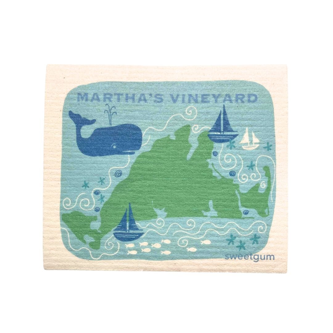 Martha's Vineyard Swedish Dishcloth | Sweetgum Home Swedish Dishcloths SWEETGUM TEXTILES CO., LLC 