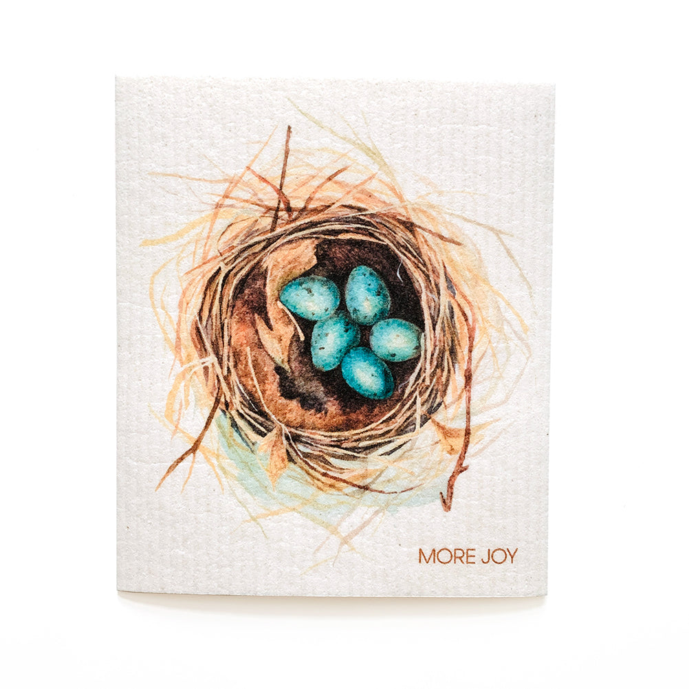 Nest with Eggs Swedish Dishcloth Swedish Dishcloths SWEETGUM TEXTILES CO., LLC 