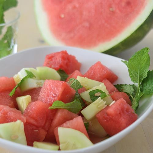 Watermelon Salad Recipe sweetgum textiles company, LLC 