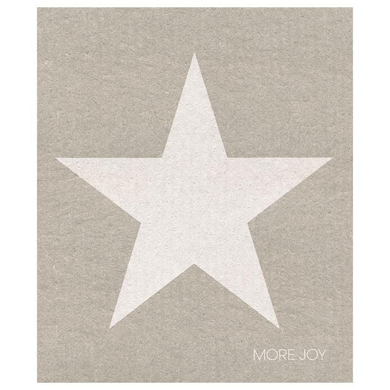 White Star Swedish Dishcloth | Grey and white Swedish Dishcloths SWEETGUM TEXTILES CO., LLC 